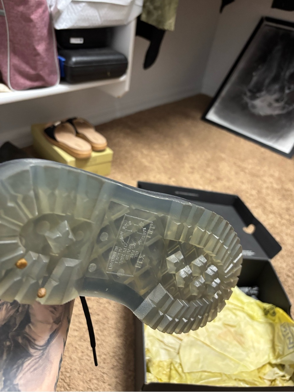 Dr. Martens Nine Inch Nails Boots Excellent Condition UK 5 - Picture 12 of 12